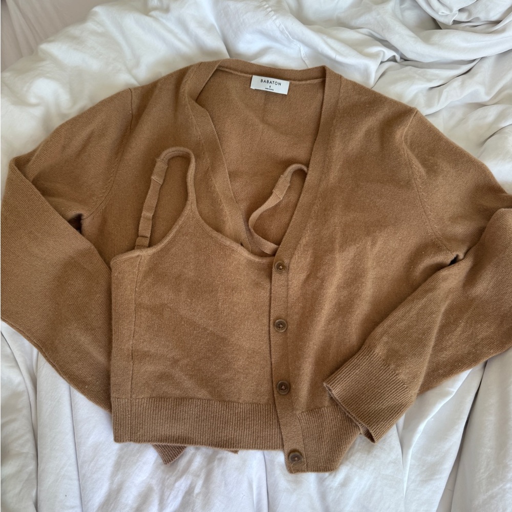 Aritzia cashmere set